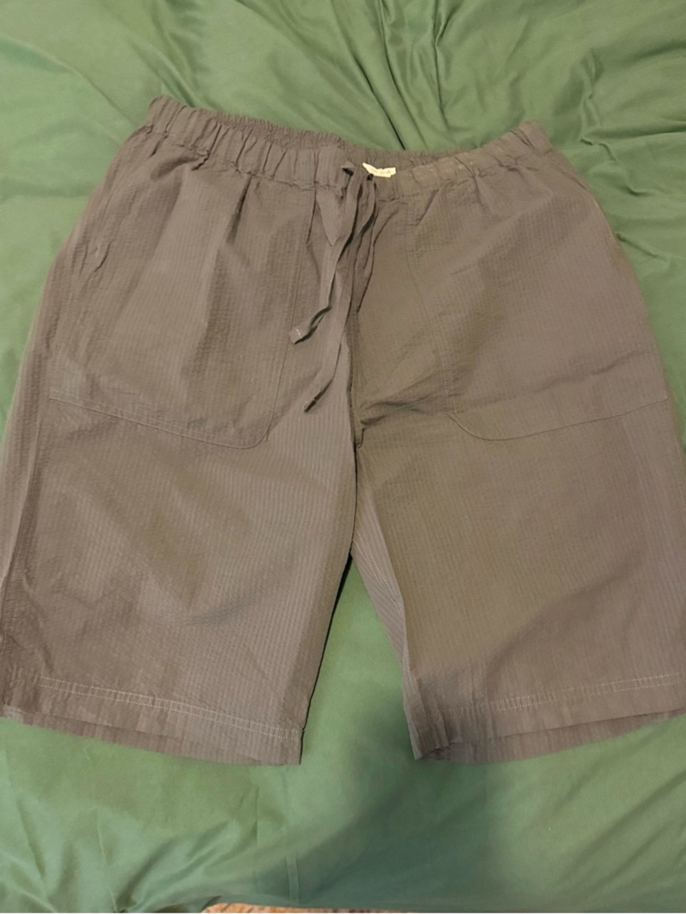 Muji Airy Seersucker Pants